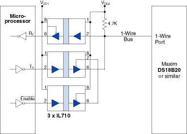 Isolated 1-Wire Serial Bus