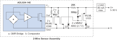 2-Wire Sensor Reference Circuit