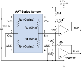 TMR Amplifier Reference Circuit