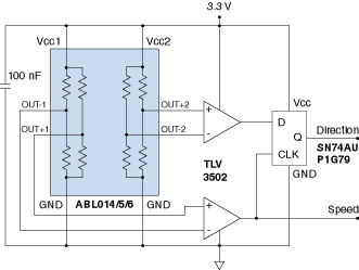 Digital Speed and Direction Signals for Gear-Tooth Sensors