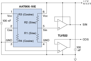 TMR Buffer Amplifier Reference Circuit