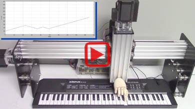 Linear Encoder Piano Demonstration
