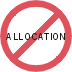 No Allocation