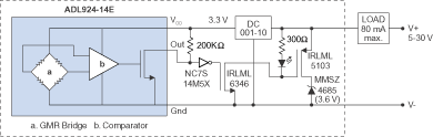 Two-Wire Reference Circuit Using a Voltage Regulator