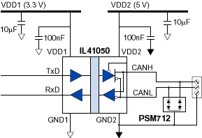 Foolproof Isolated CAN Circuit