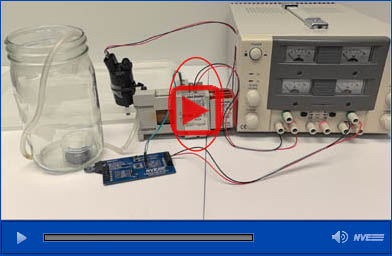 Float level sensor demonstration