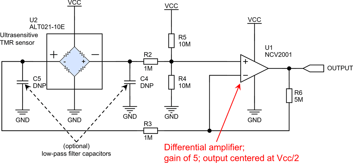 5x Op-Amp Amplifier Reference Design