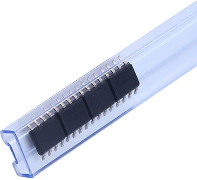 SOIC8s in a tube