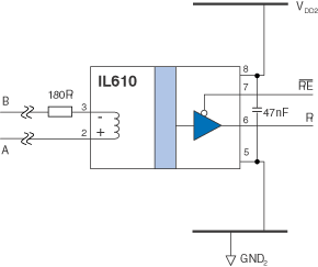 IL610 RS-485 Receiver