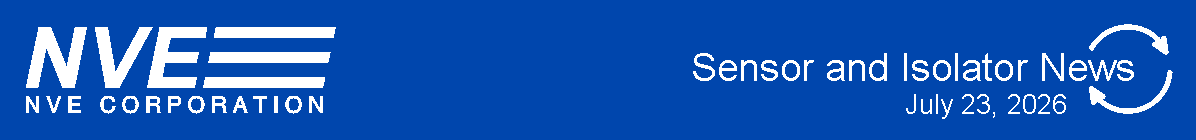 Sensor and Isolator News, 7/23/26