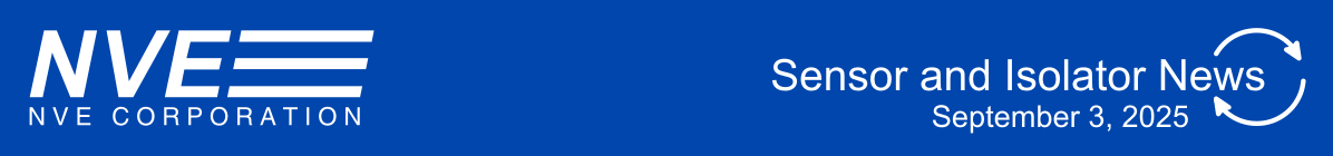 Sensor and Isolator News, Sept. 3, 2025