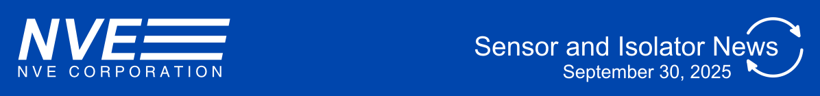 Sensor and Isolator News, 9/30/25