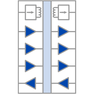 Isolated Data Couplers w/DC-DC Convertors (IL76xxV/IL78xxV)