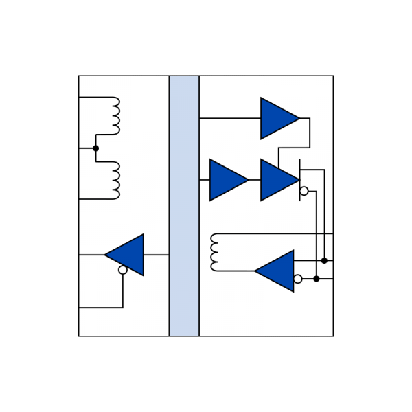IL3285-3E: Fractional Load Passive-Input Isolated RS485 Xcvr, 2.5 kV, Narrow SOIC