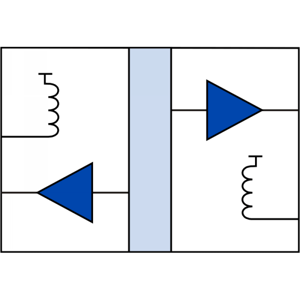 IL612-3E: 2-Channel Passive Input, CMOS-Output Isolator, 2.5 kV, SOIC8