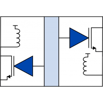 IL612A-2E: 2-Channel Passive Input, Open-Drain Isolator, 2.5 kV, PDIP