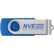 NVE logo USB flash drive