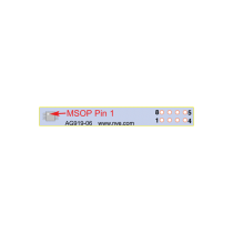 AG919-06: MSOP8 PCB (2″ x 0.25″; cross-axis orientation)