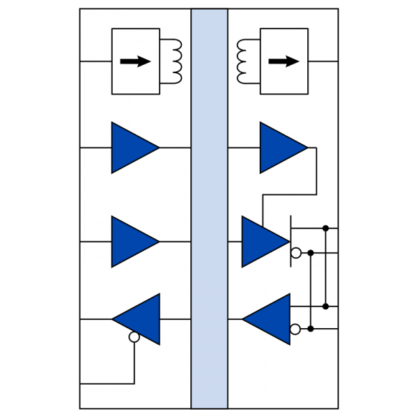 IL4685E: Isolated RS485 Transceiver w/DC-DC Convertor, 2.5 kV, Wide SOIC