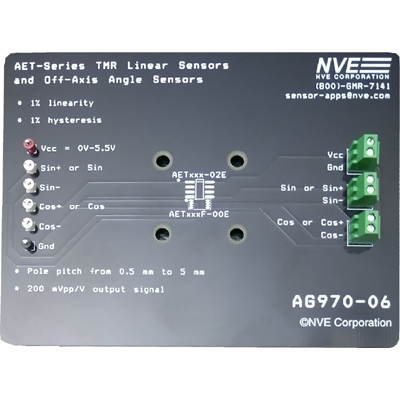 AG970-07E: AET-Series TMR Linear Sensor Eval Kit