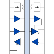 IL4822E: Isolated RS422 Transceiver w/3.3-5V DC-DC Convertor, 2.5 kV, Wide SOIC