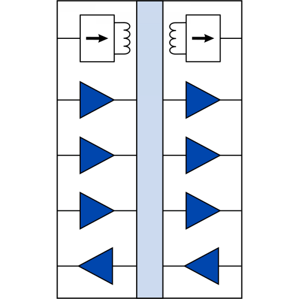 IL7817VE: 4-channel (3 transmit, 1 receive) Isolator w/3.3-5V DC-DC Convertor