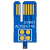 ALT025-14E-EVB01: 0-10 mT DFN4 TMR magnetometor breakout board