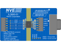 IL3685T-01: 40Mbps, 125C Isolated Xcvr Eval Bd, Wide SOIC