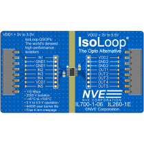 IL260-1-01: 5-Ch (all same dir) QSOP Isolator Eval Bd
