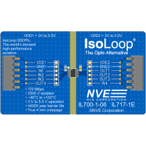 IL717-1-01: 4-Ch (3-xmt, 1-rcv) QSOP Isolator Eval Bd