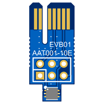 AAT001-10E-EVB01: 1.25 MOhm DFN6 TMR Angle Sensor Eval Board