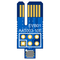 AAT003-10E-EVB01: 40 kOhm DFN6 TMR Angle Sensor Eval Board