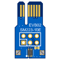 SM223-10E-EVB02: I2C 1.5 mT TMR Smart Current Sensor Eval Board