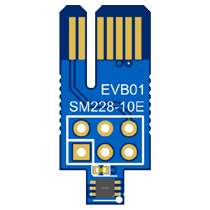 SM228-10E-EVB01: I2C 1.5 mT TMR Smart Sensor Breakout Board