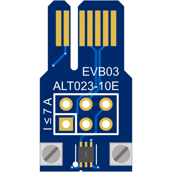 ALT023-10E-EVB03: 7A TMR Current Sensor Evaluation Board