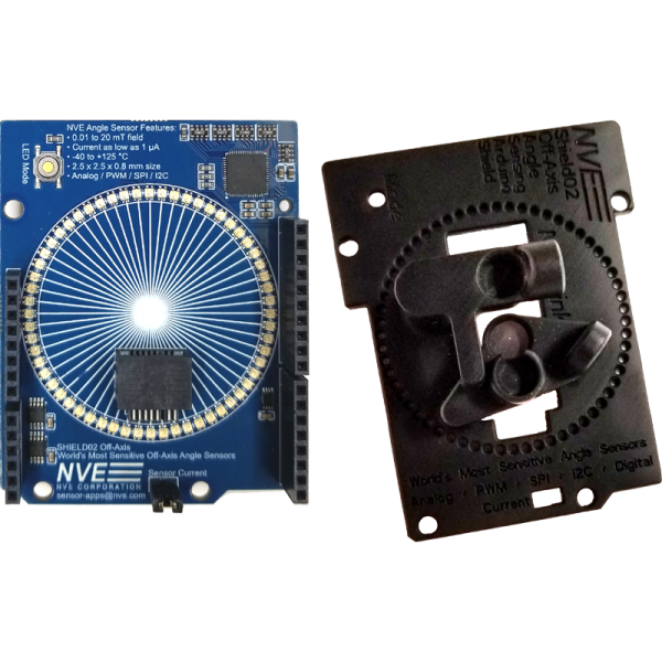 SHIELD02: Angle/Rotation Sensor Eval Arduino Shield