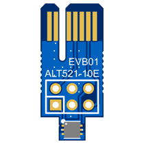 ALT521-10E-EVB01: Ultrasensitive Two-Axis Rotational Sensor Breakout Board