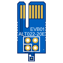 ALT022-20E-EVB01: 0-0.25 mT WLCSP TMR Magnetometor Breakout Board