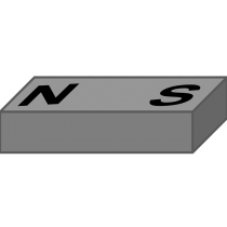 12650: 10 mm x 10 mm x 5 mm Bar Magnet