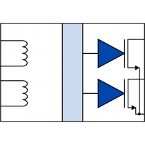 IL611A-3E: 2-Channel Passive Input, Open-Drain Isolator, 2.5 kV, SOIC8