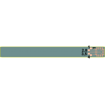 AG004-06: SOIC8 Printed Circuit Board (3″ x 0.3″)